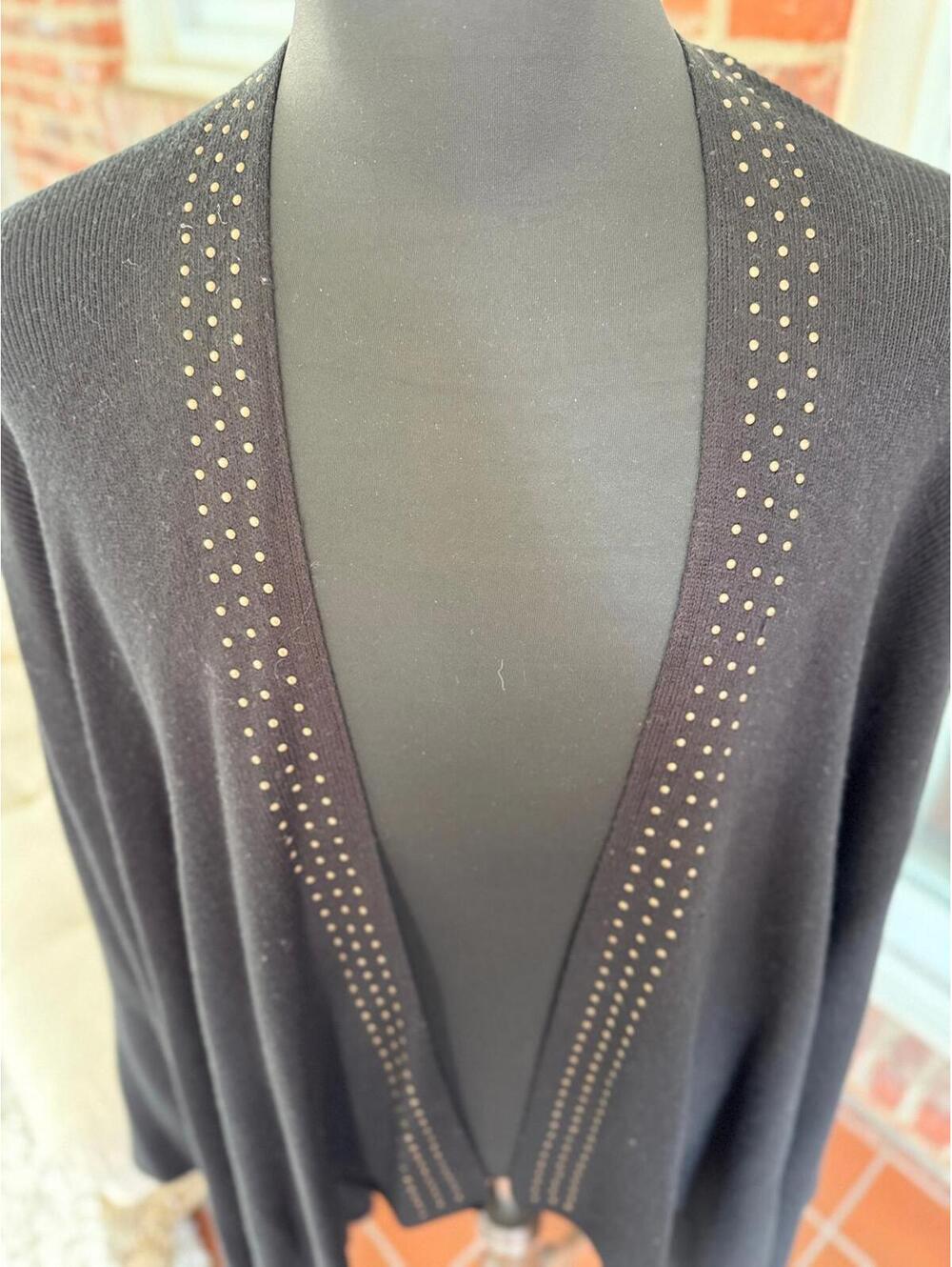 Lane Bryant Chic Black Knit Wrap